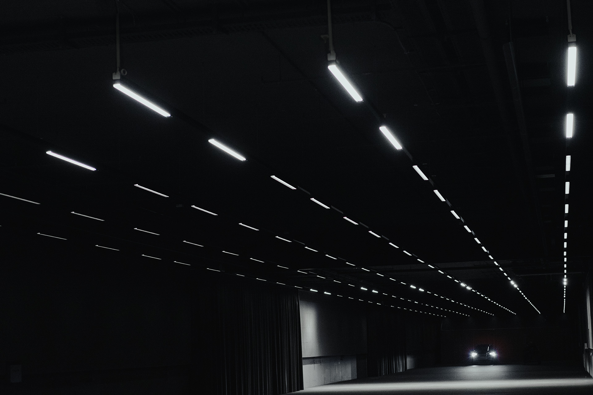 Audi-lichttunnel