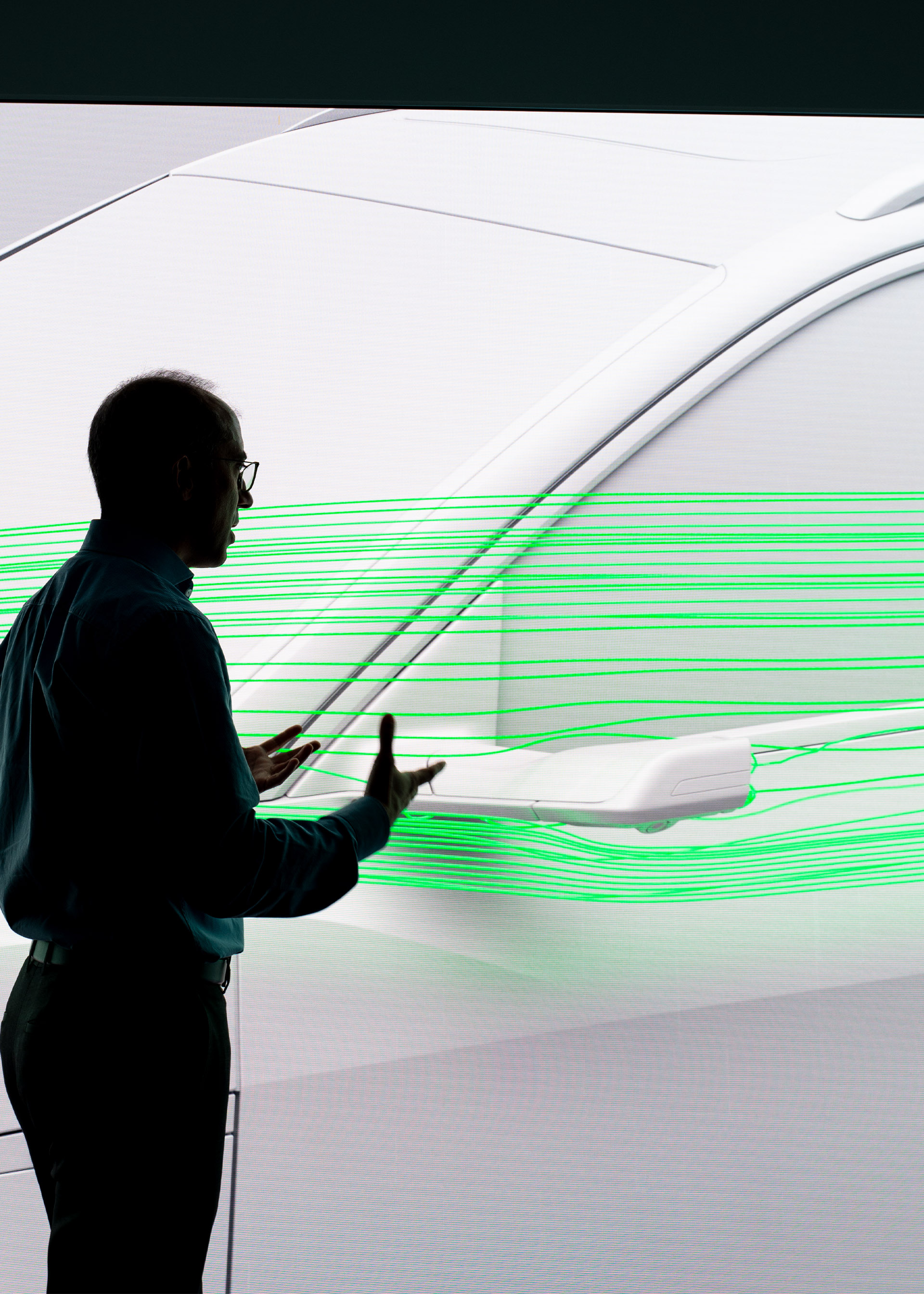 Virtuele buitenspiegels op de Audi e-tron.