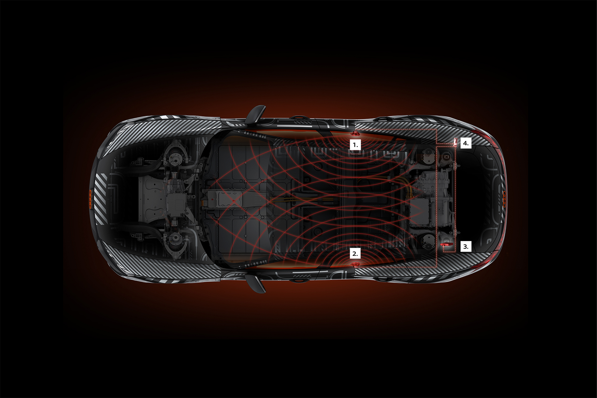 Audi e-tron GT quattro interieurgeluid